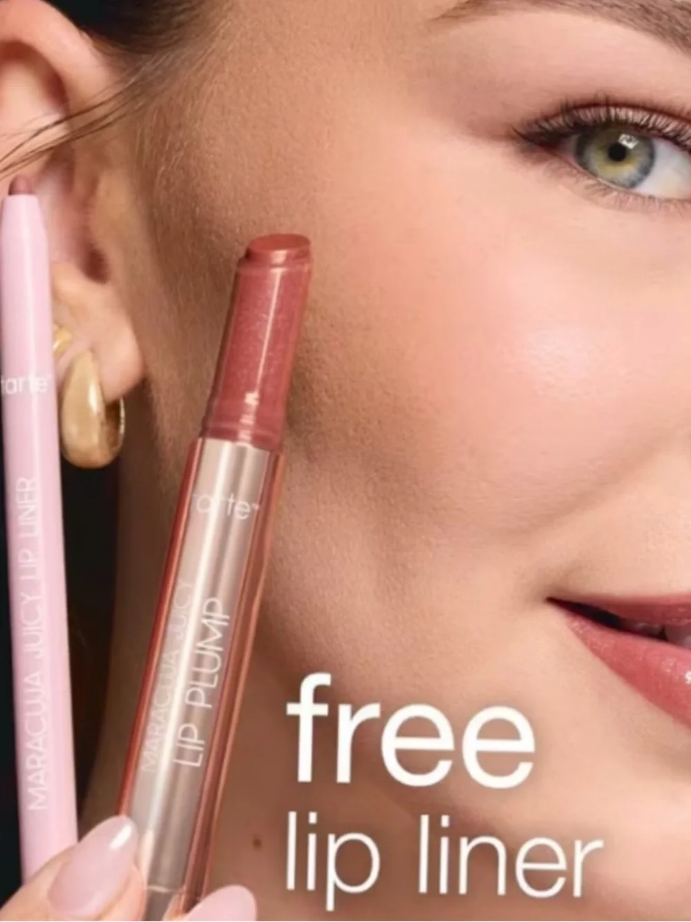 TARTE KINDNESS CAFE MARACUJA JUICY LIP ICONS PLUMP & LINER DUO;—ROSY MAUVE